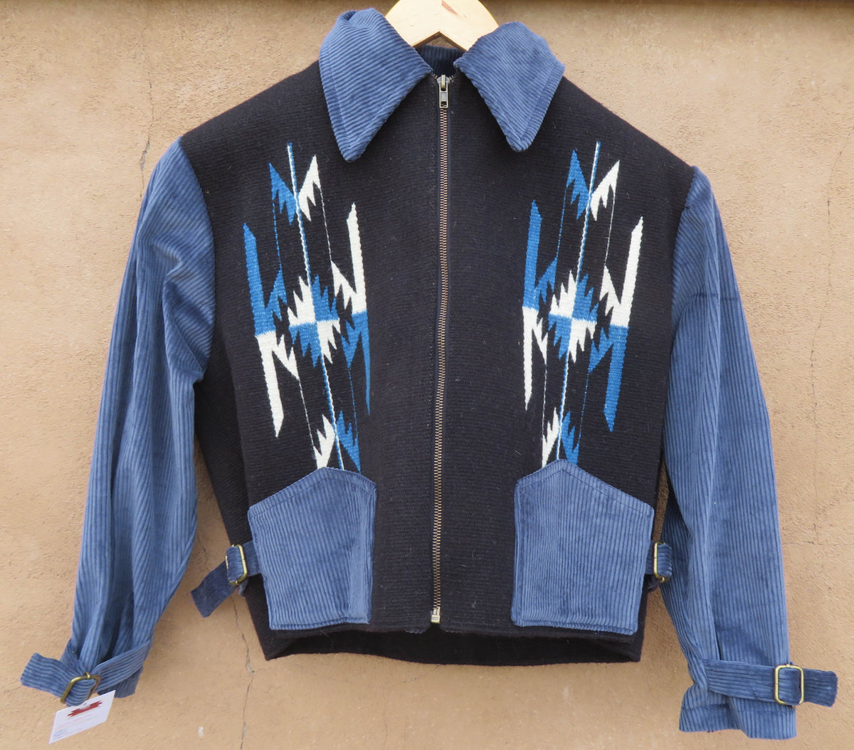Vintage Chimayo Jacket Ortega TALON Beige Rare Archive Size