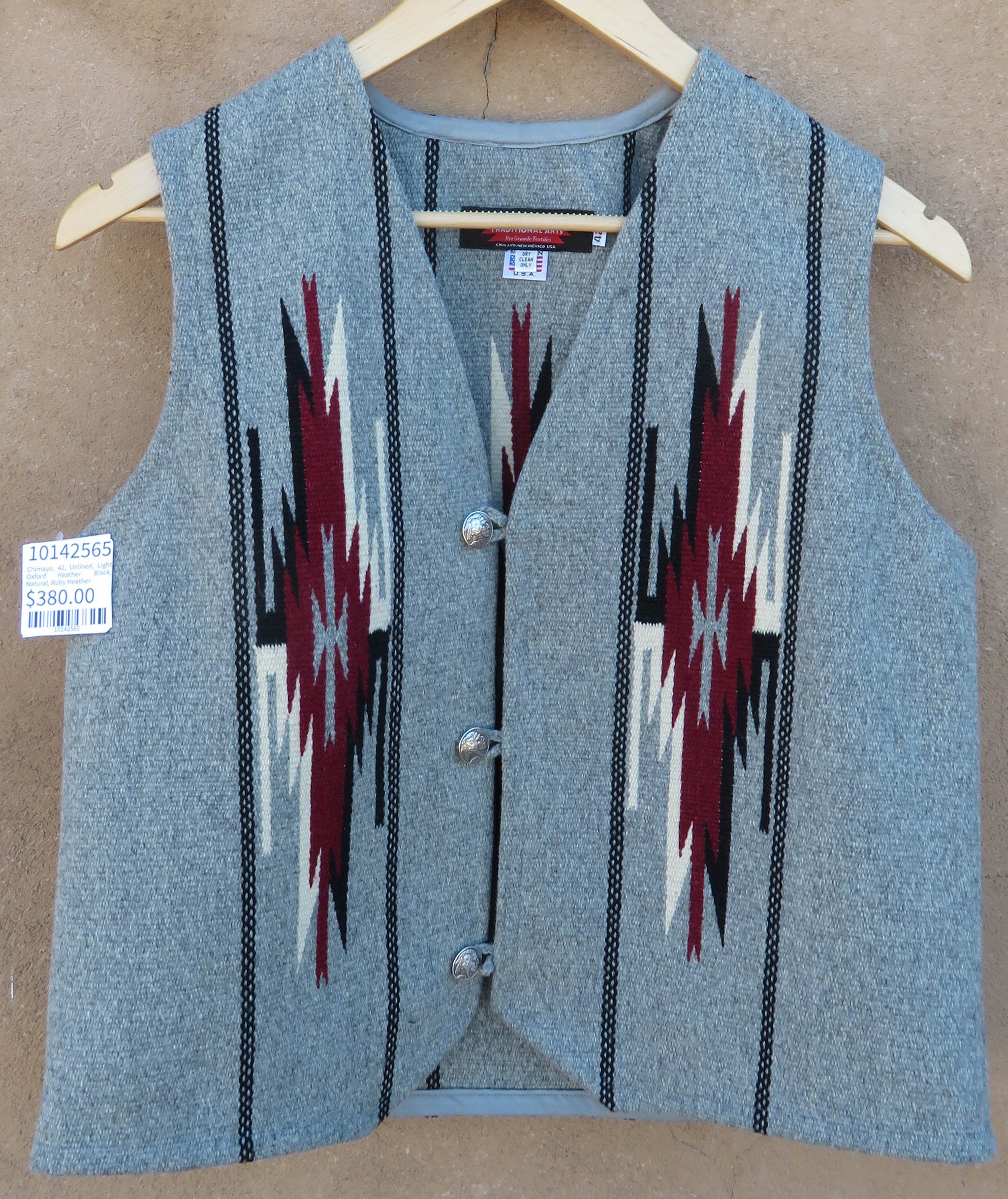 Size 42 Vests – chimayoweavers