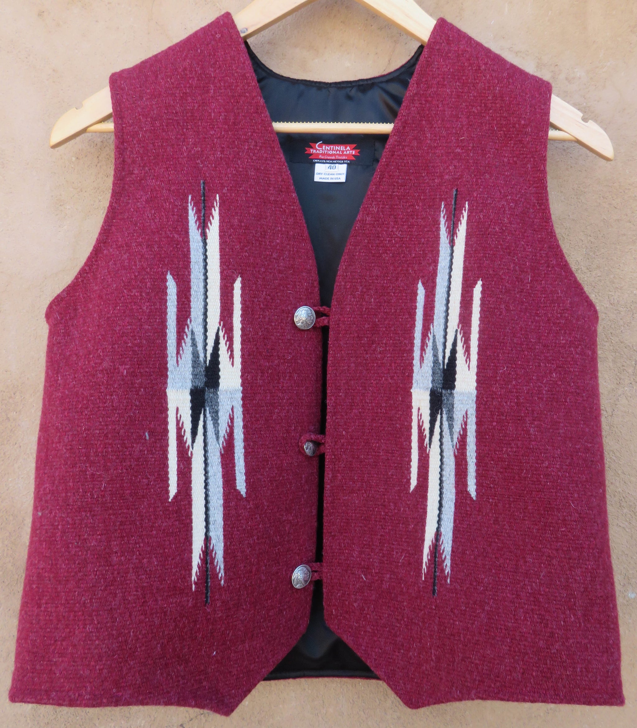 Size 40 Vests – chimayoweavers