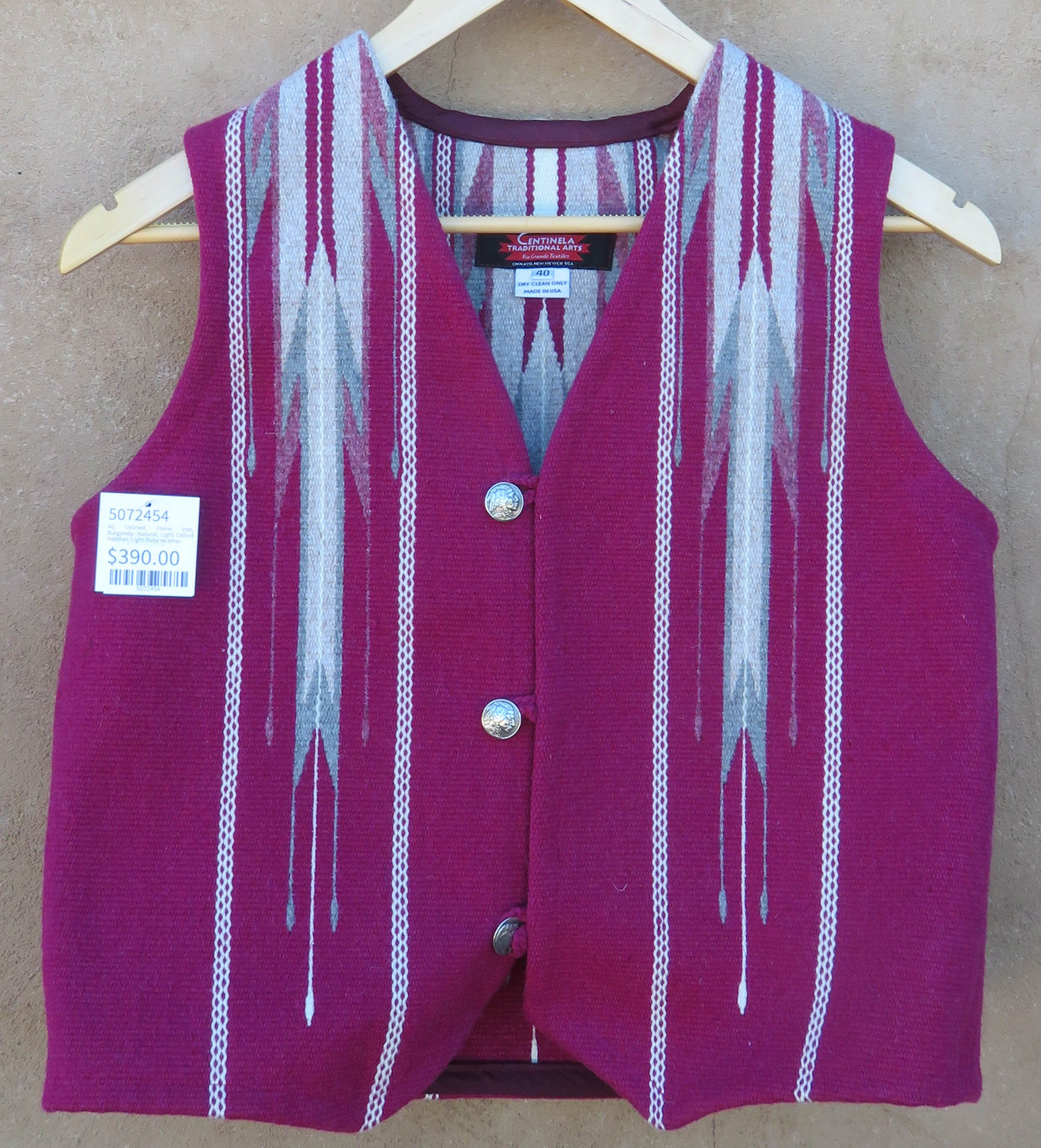 Size 40 Vests – chimayoweavers