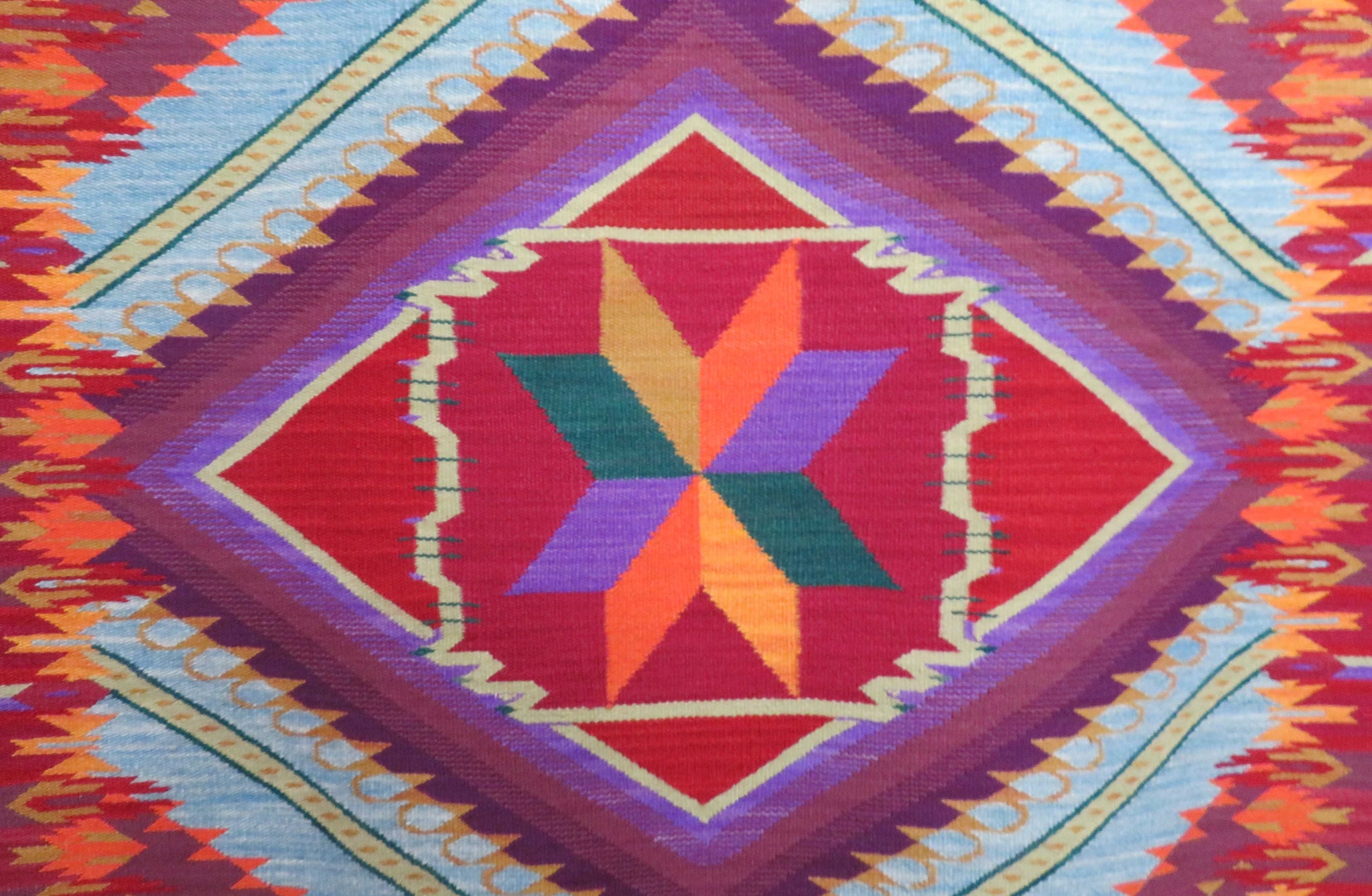 Very Vallero - 48x82 Chimayo blanket, handwoven wool – chimayoweavers
